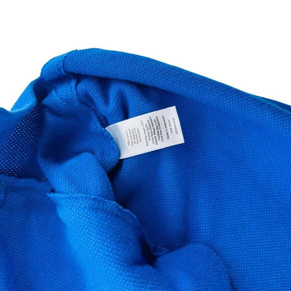 Talbots Womens Blue Hooded Pullover Sweater Dress L Cotton & Spandex - Picture 3 of 5